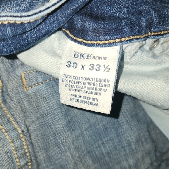 BKE PAYTON Mid-rise Bootcut Jeans 30x33.5 - Picture 3 of 5